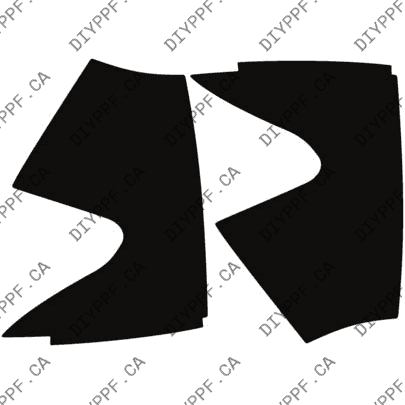 Fenders L & R, Wrapped 2024-2024 Volkswagen Atlas Cross Sport SEL R-Line/SEL Premium R-Line 24-24 4D SUV PPF