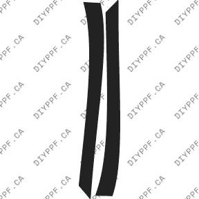 A Pillar 2009-2011 Infiniti FX 11-09 4D SUV PPF