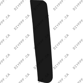 Bumper, Bottom Left 2008-2010 Volvo C30 10-08 2D Cpe PPF