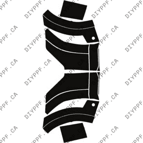 Splash, Sensors 2024-2025 BMW X6 xDrive40i 25-24 4D SUV PPF