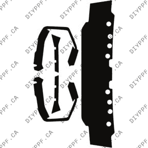 Bumper, Bottom 2024-2025 BMW X6 xDrive40i 25-24 4D SUV PPF