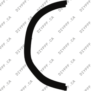 Wheel, Flare Front, Full Right 2024-2025 BMW X6 xDrive40i 25-24 4D SUV PPF