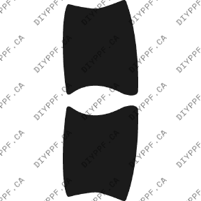 Door Handles 2007-2009 Mercedes-Benz CL 63 AMG W/Sensors 09-07 2D Cpe PPF