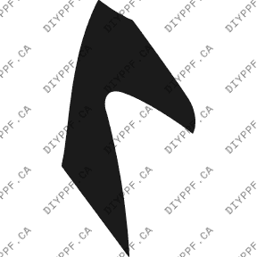 Fender, Left 2007-2009 Mercedes-Benz CL 63 AMG W/Sensors 09-07 2D Cpe PPF