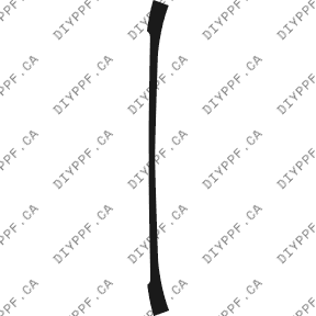 Bumper, Bottom 2005-2008 Mercedes-Benz SLR 08-05 2D Cpe PPF