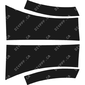 Splash 2007-2009 Volkswagen Rabbit 09-07 4D HB PPF