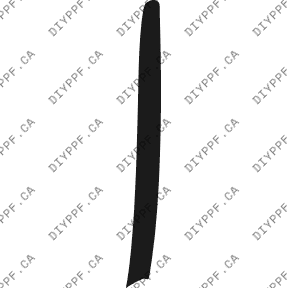 Bumper, Middle Right 2007-2008 Mercedes-Benz SL Class 08-07 2D Cpe/Conv PPF