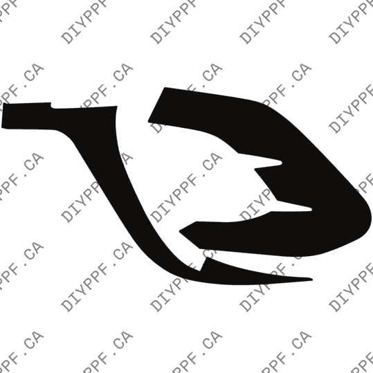 Bumper, Middle Left 2024-2024 Mercedes-Benz EQE AMG 24-24 4D SUV PPF