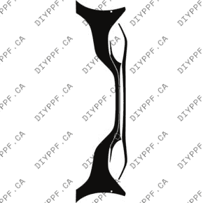 Bumper, w/ 2 Sensors 2024-2024 Mercedes-Benz EQE AMG 24-24 4D SUV PPF