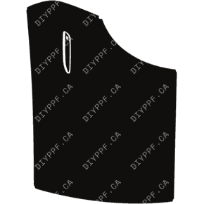 Door, Full Rear Left 2024-2024 Mercedes-Benz EQE AMG 24-24 4D SUV PPF