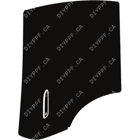 Door, Full Rear Right 2024-2024 Mercedes-Benz EQE AMG 24-24 4D SUV PPF