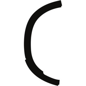 Wheel, Rear Flare, Full Left 2024-2024 Mercedes-Benz EQE AMG 24-24 4D SUV PPF