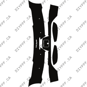 Bumper, Back Full w/ 4 sensors 2020-2023 Porsche 718 Boxster Spyder 23-20 2D Conv PPF