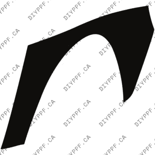 Fender, Left 2024-2024 Porsche 718 Spyder RS 24-24 2D Cpe PPF