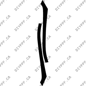 A Pillar 2003-2009 Rolls-Royce Phantom 09-03 4D Sdn PPF