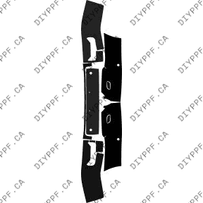 Front Bumper 2008-2011 Rolls-Royce Phantom 11-08 2D Cpe PPF