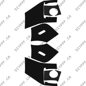 Fenders L & R 2008-2011 Rolls-Royce Phantom 11-08 2D Cpe PPF