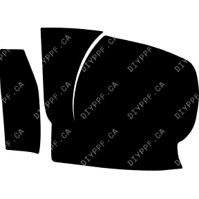 Mirror, Right 2008-2011 Rolls-Royce Phantom 11-08 2D Cpe PPF