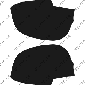 Mirrors 2007-2009 KIA Spectra 5 09-07 4D HB PPF