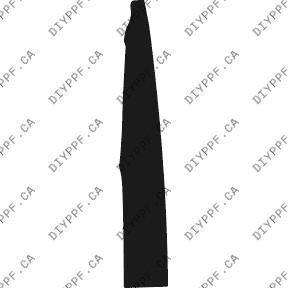 Bumper, Middle Right 2007-2010 Mercedes-Benz CL63 AMG 10-07 2D Cpe PPF