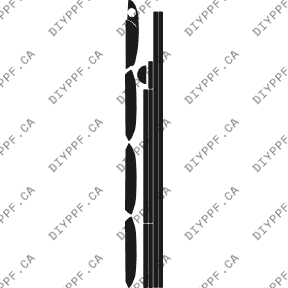 Appearance A 2007-2008 Pontiac Grand Prix GXP 08-07 4D Sdn PPF