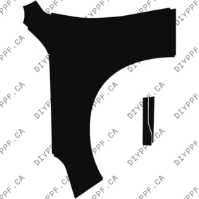 Fender, Left Full 2025-2025 Cadillac CT5 Sport 25-25 4D Sdn PPF