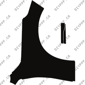 Fender, Right Full 2025-2025 Cadillac CT5 Sport 25-25 4D Sdn PPF