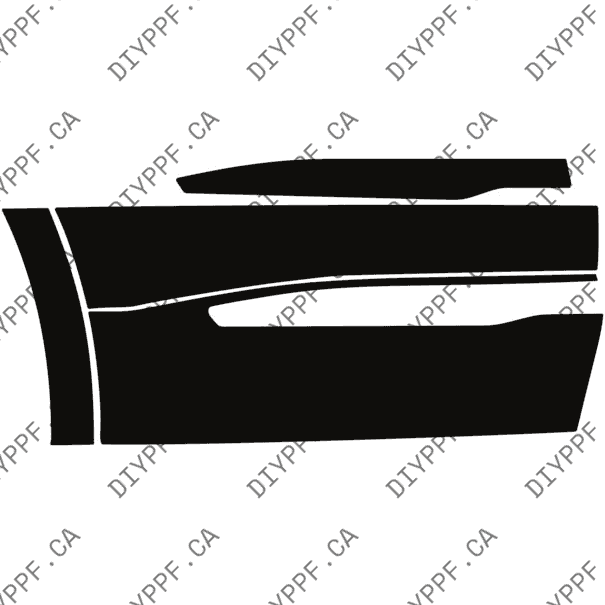 Door, Rear Panel Right 2024-2025 Buick Envision Sport Touring/Avenir 25-24 4D SUV PPF