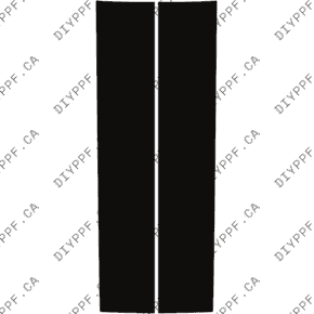 Door Panels Front, L&R 2024-2024 Porsche Cayenne Turbo GT Coupe 24-24 4D SUV PPF