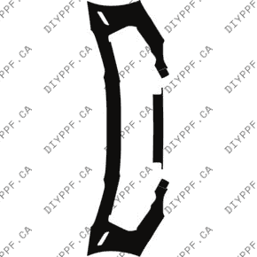 Bumper 2024-2024 Porsche Cayenne Turbo GT Coupe 24-24 4D SUV PPF