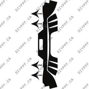 Bumper, Back Full 2024-2024 Porsche Cayenne Turbo GT Coupe 24-24 4D SUV PPF