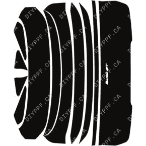 Liftgate, Full 2024-2024 Porsche Cayenne Turbo GT Coupe 24-24 4D SUV PPF