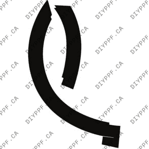 Wheel, Flare Front, Full Right 2024-2024 Porsche Cayenne Turbo GT Coupe 24-24 4D SUV PPF