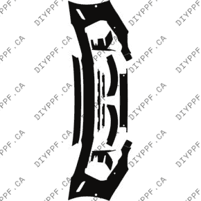 Front Bumper, w/ 6 Sensors 2024-2024 Porsche Cayenne Turbo GT Coupe 24-24 4D SUV PPF