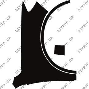 Fender, Right Full 2025-2025 Audi Q7 45/55 Premium/Premium Plus/Prestige 25-25 4D SUV PPF