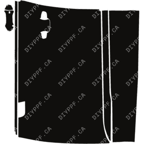 Door, Full Front Left 2025-2025 Audi Q7 45/55 Premium/Premium Plus/Prestige 25-25 4D SUV PPF