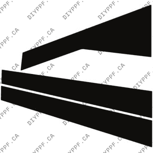 Door, B Pillar Left 2025-2025 Audi Q7 45/55 Premium/Premium Plus/Prestige 25-25 4D SUV PPF