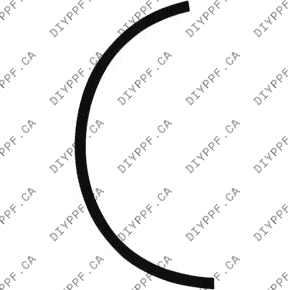 Wheel, Flare Front, Full Right 2025-2025 Audi Q7 45/55 Premium/Premium Plus/Prestige 25-25 4D SUV PPF