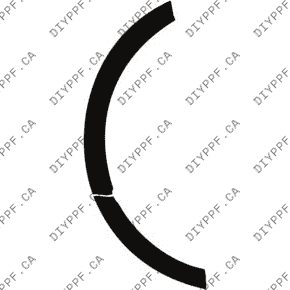 Wheel, Rear Flare, Full Left 2025-2025 Audi Q7 45/55 Premium/Premium Plus/Prestige 25-25 4D SUV PPF