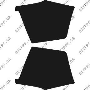 Mirrors 2008-2013 Cadillac CTS 13-08 4D Sdn PPF