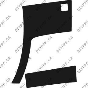 Wheel, Front Splash Right 2008-2013 Cadillac CTS 13-08 4D Sdn PPF