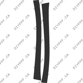 A Pillar 2008-2010 Honda Accord V6 10-08 4D Sdn PPF