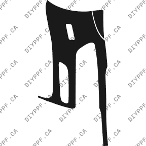 Bumper, Top Left 2008-2008 Volkswagen R32 08-08 2D HB PPF