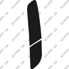 Bumper, Middle Right 2008-2008 Volkswagen R32 08-08 2D HB PPF