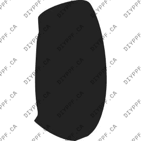 Mirror, Left 2008-2008 Subaru WRX 08-08 4D Sdn PPF
