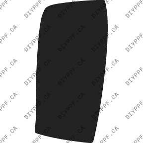 Mirror, Right 2008-2010 Dodge Grand Caravan 10-08 4D MV PPF