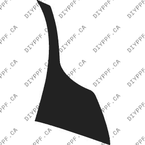 Wheel, Rear Splash Left 2008-2010 Dodge Grand Caravan 10-08 4D MV PPF