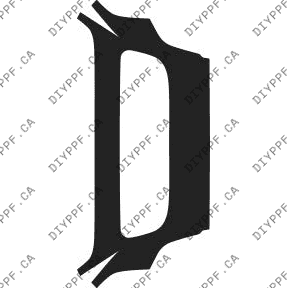 Front Bumper Part 2 2008-2011 Volvo S40 11-08 4D Sdn PPF