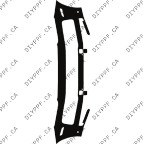 Bumper, w/ 4 Sensors 2024-2024 Porsche Cayenne Base/E-Hybrid/S/S E-Hybrid Coupe 24-24 4D SUV PPF