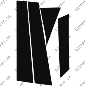 Door, B Pillar Right 2024-2024 Porsche Cayenne Base/E-Hybrid/S/S E-Hybrid Coupe 24-24 4D SUV PPF